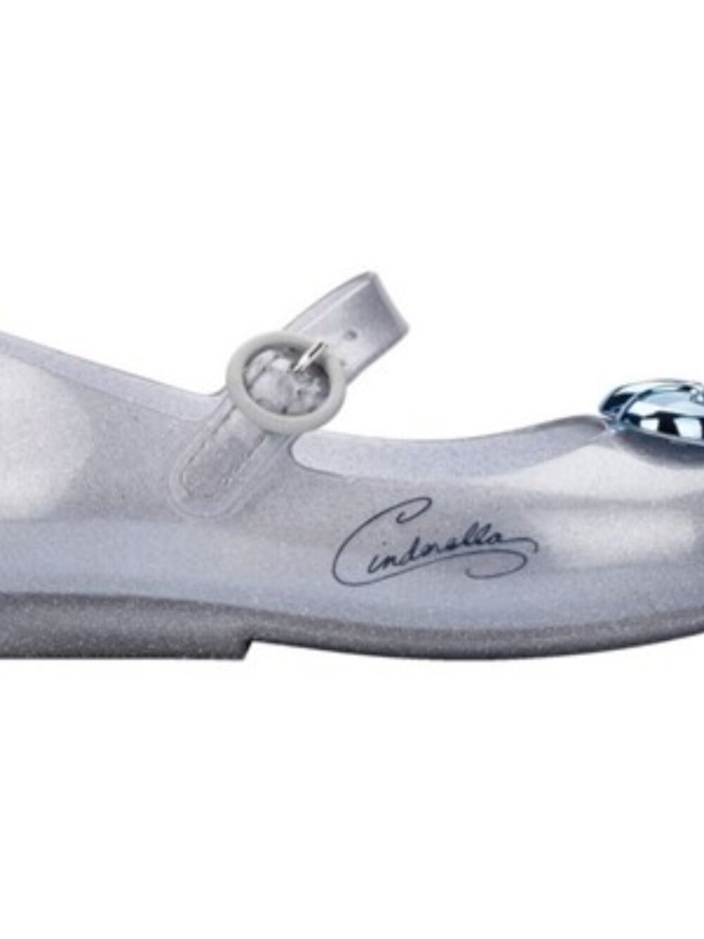 Melissa - Baby Mini Sweet Love+Princess Shoes, size 10 US toddlers, color blue.